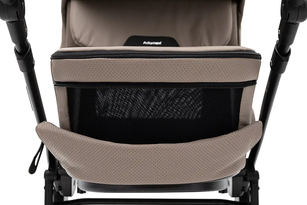 Детская коляска 2 в 1 Adamex Zico Eco Sa-9 темный капучино
